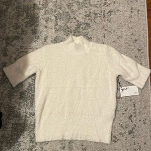 Bailey 44 Mock Neck Short Sleeve Sweater